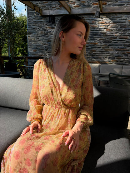 Robe longue dos nu
