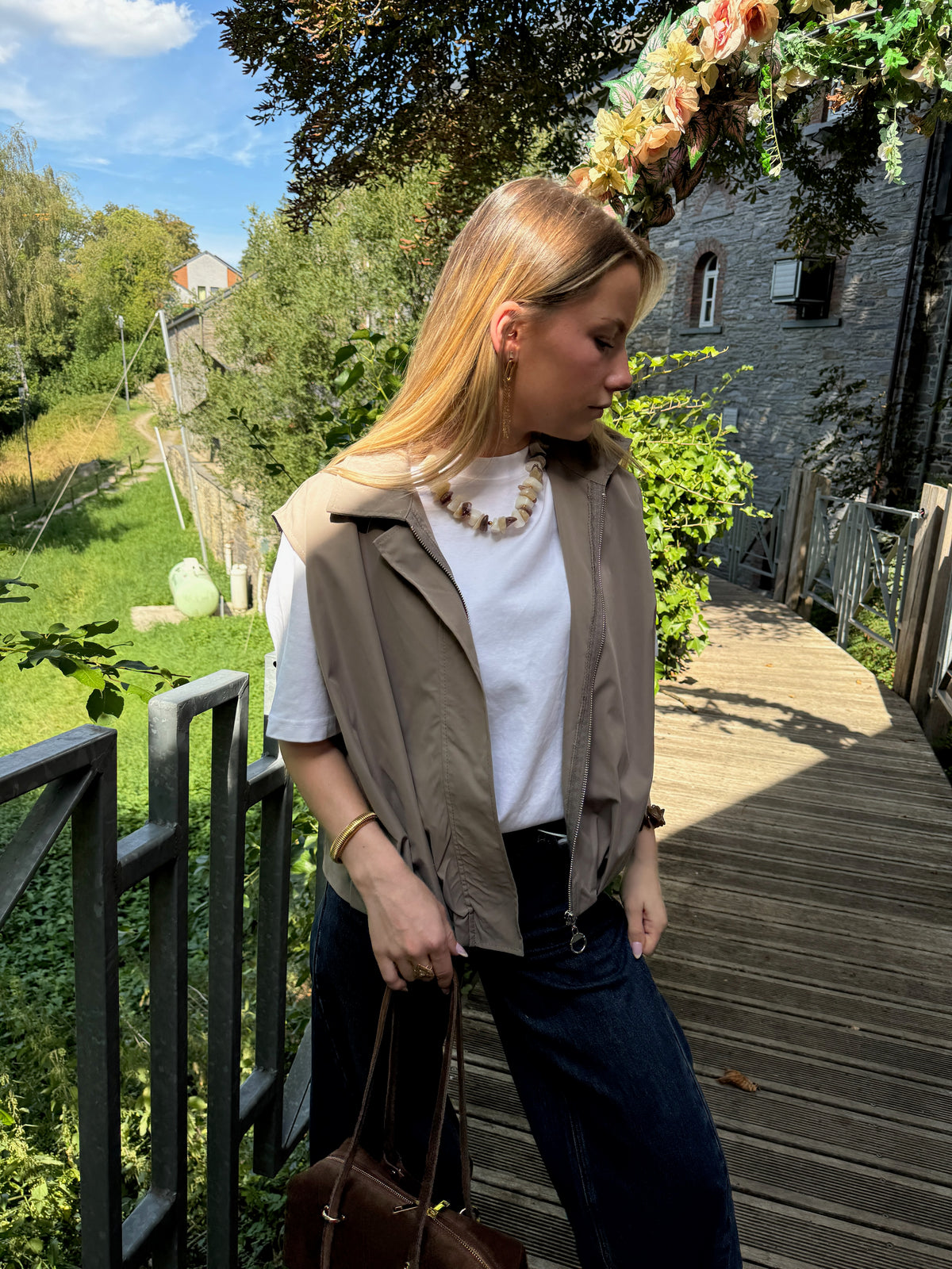 Veste légère sans manches